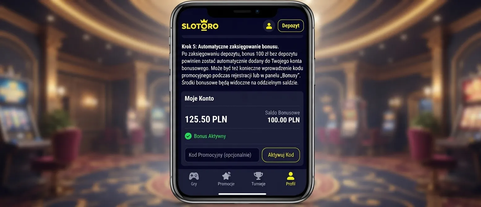 Krok 5: Automatyczne zaksięgowanie bonusu
