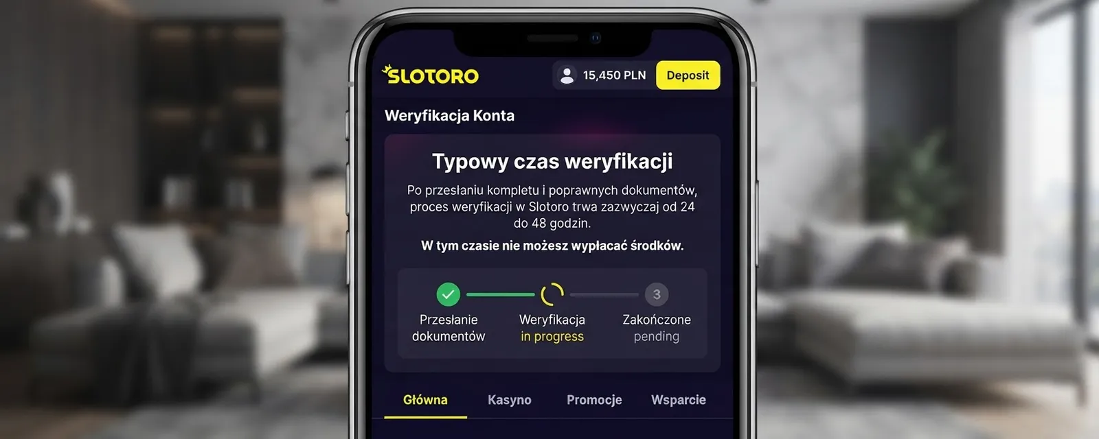Typowy czas weryfikacji