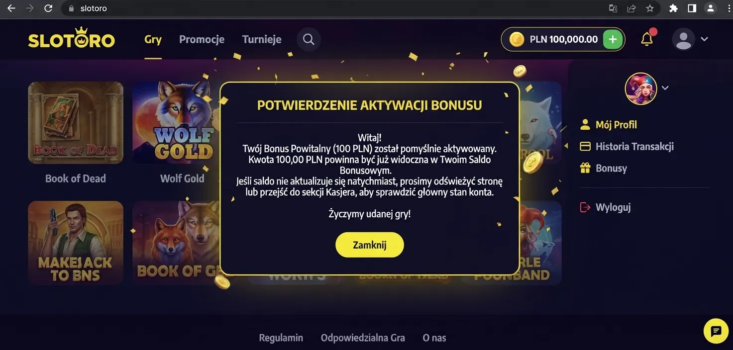 Potwierdź aktywację i sprawdź saldo